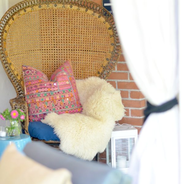 Patio Style Challenge Redux: The Boho Bungalow Porch