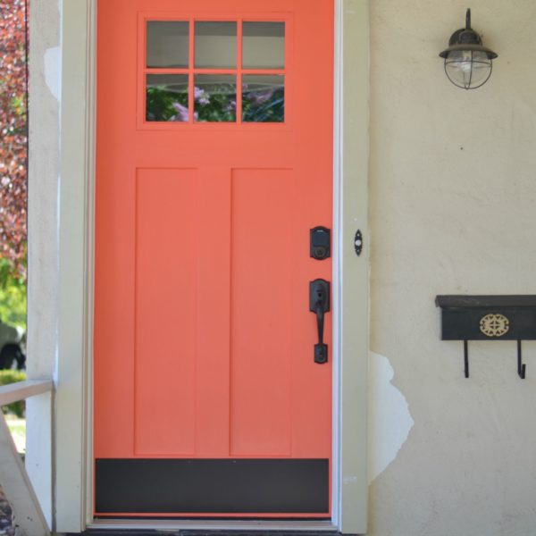 The Cottage Bungalow: New Front Door