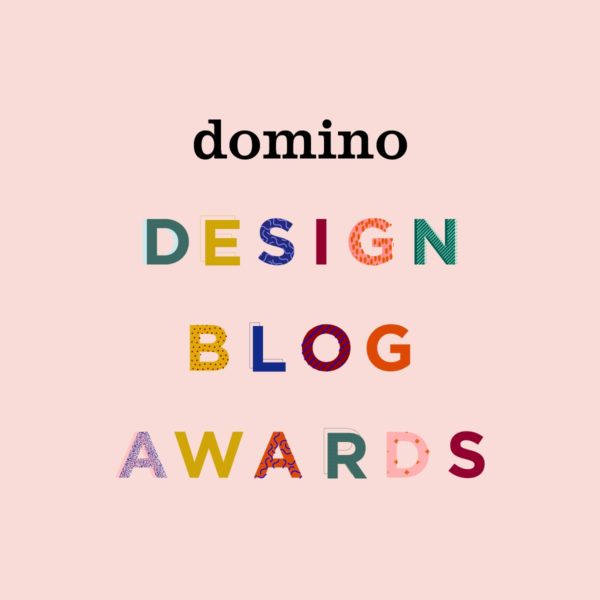 Domino Design Blog Awards: I Won!