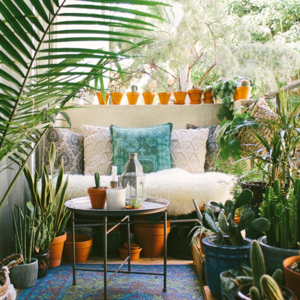 Small Home Big Style: A Plant Filled Bohemian Rental in LA