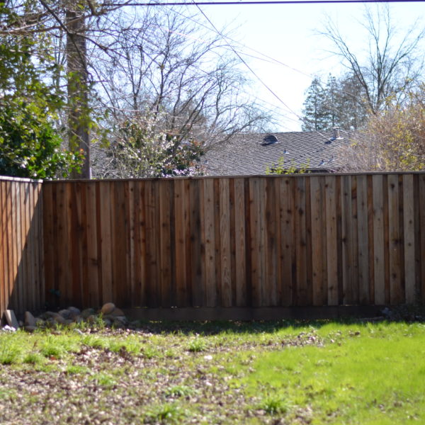 The Cottage Bungalow: New Fence Reveal