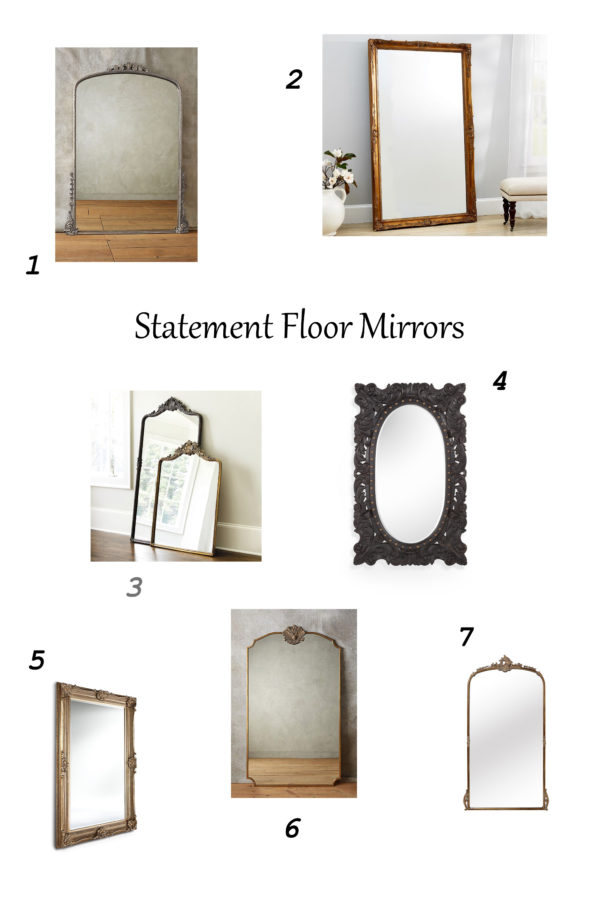 On The Hunt: Oversized Statement Floor Mirror - SG Style